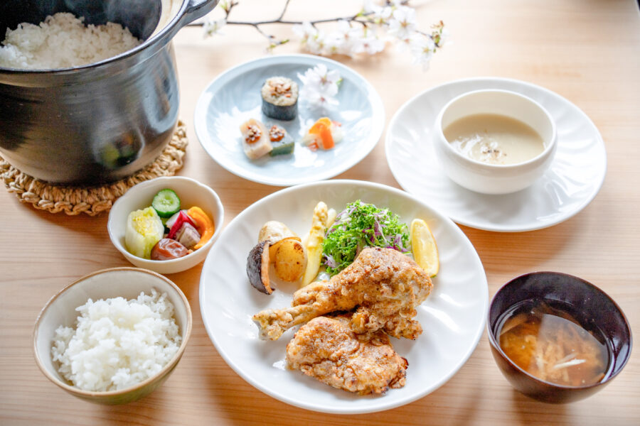 昼:季節のランチ -清明・穀雨-